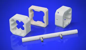Quadrupole rods, collars and spacers