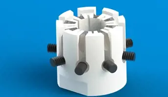 Octupole insulators/supports 